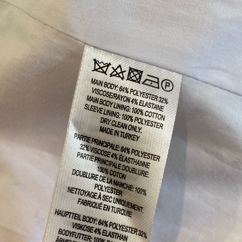 NWT French Connection Sundae Suiting Single Breasted Blazer Jacket 8 - Picture 4 of 5